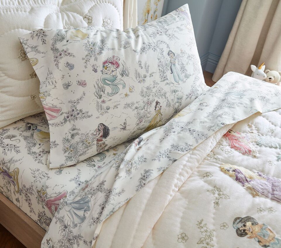 Disney Princess Heritage Organic Sheet Set | Pottery Barn Kids UK
